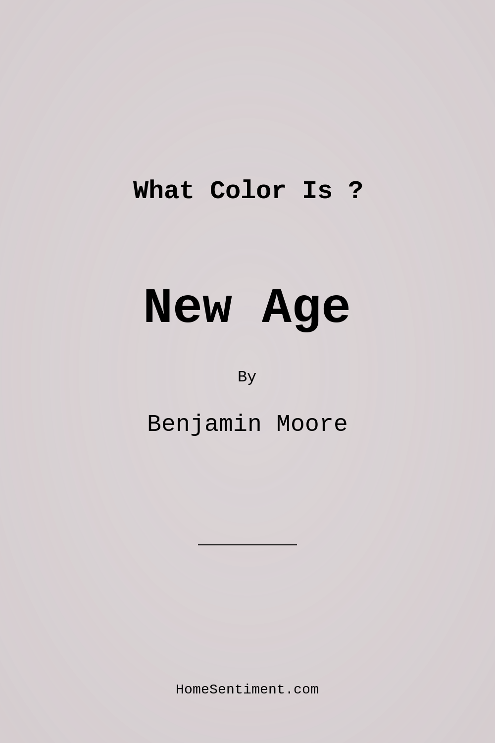 New Age 1444 by Benjamin Moore