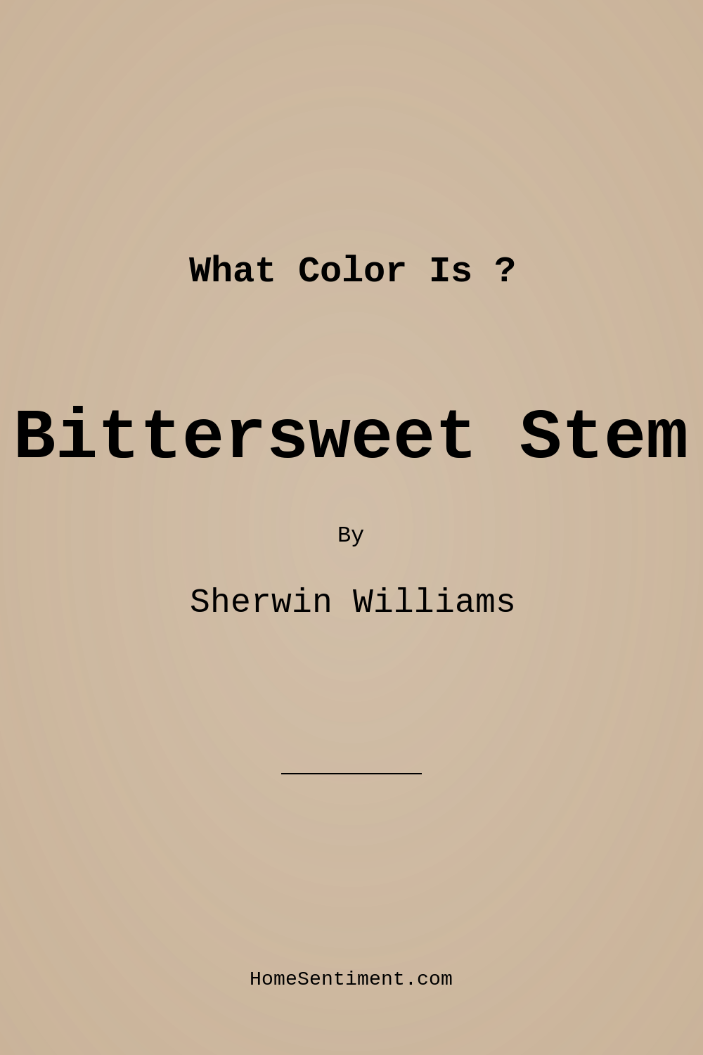 Bittersweet Stem SW 7536 by Sherwin Williams
