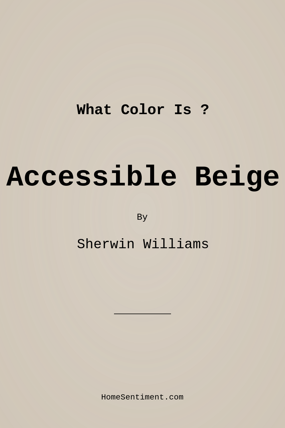 Accessible Beige SW 7036 by Sherwin Williams