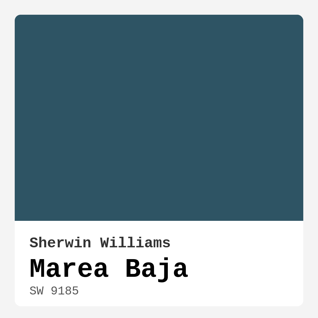 Marea Baja SW 9185 by Sherwin Williams