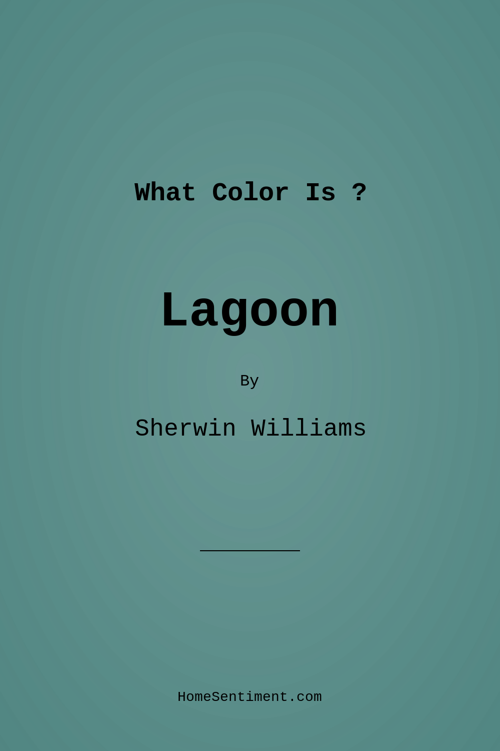Lagoon SW 6480 by Sherwin Williams