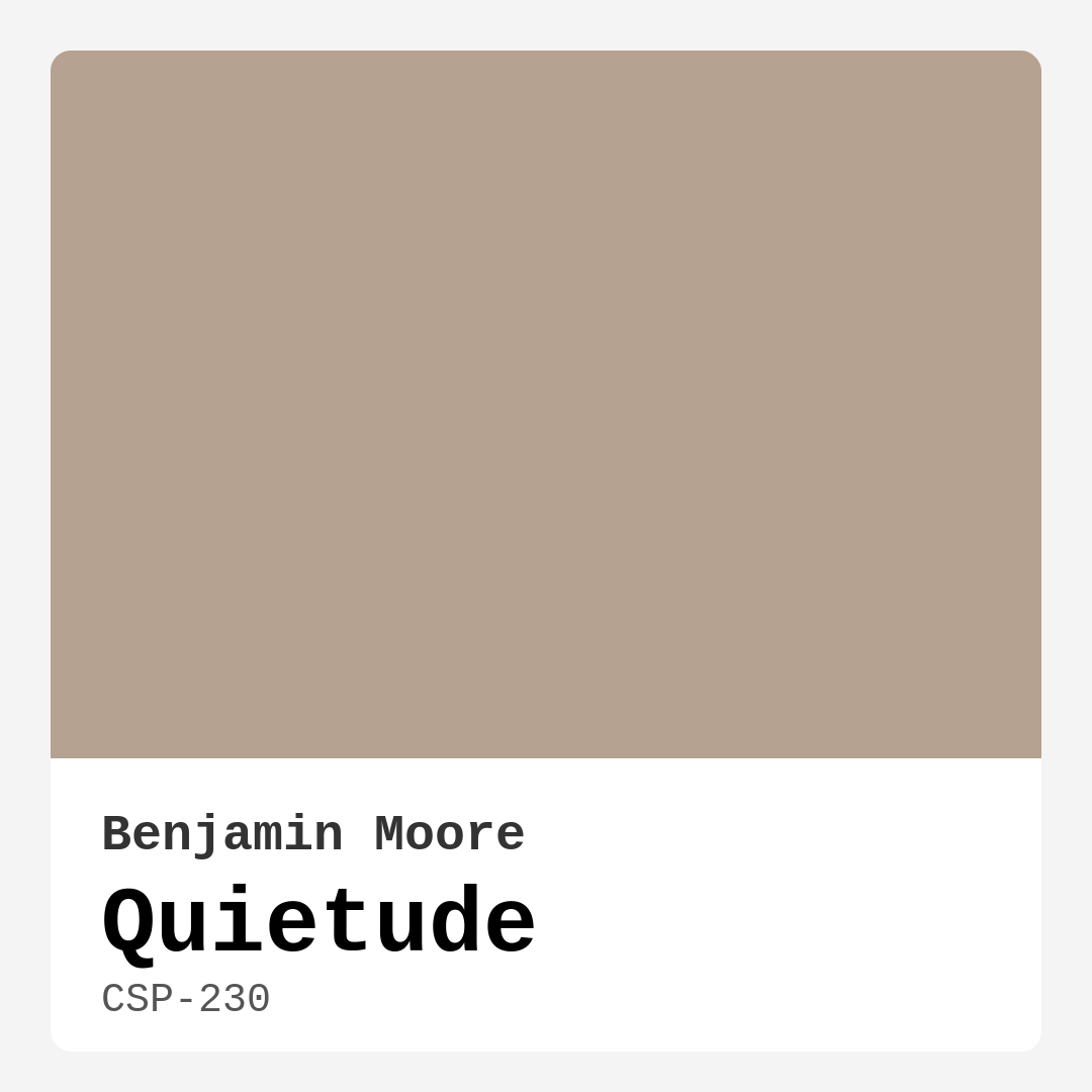 Quietude CSP-230 by Benjamin Moore