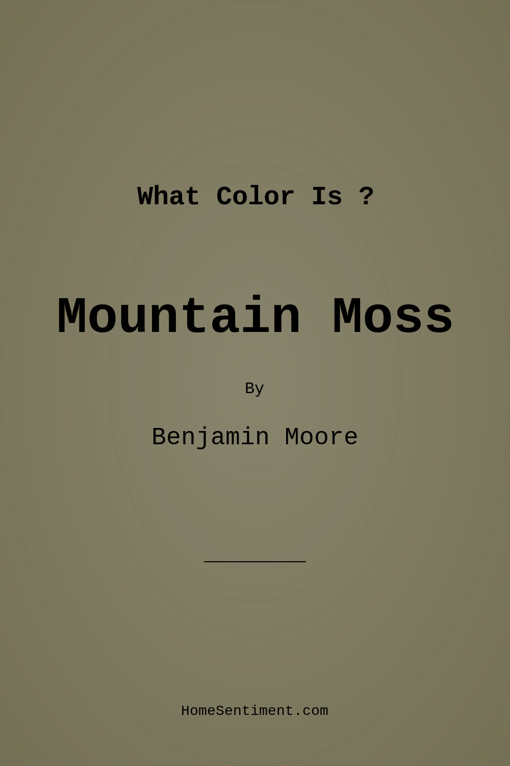 Mountain Moss 2142-30 by Benjamin Moore