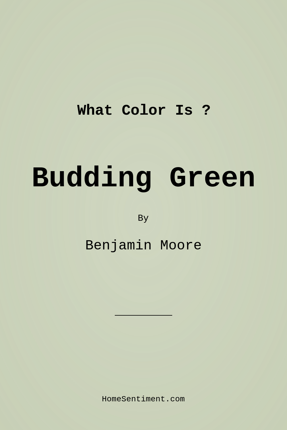 Budding Green CSP-790 by Benjamin Moore