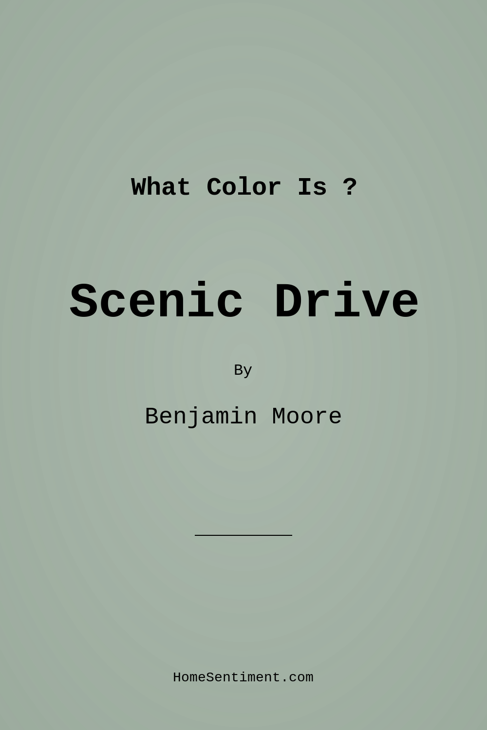 Scenic Drive 697 by Benjamin Moore