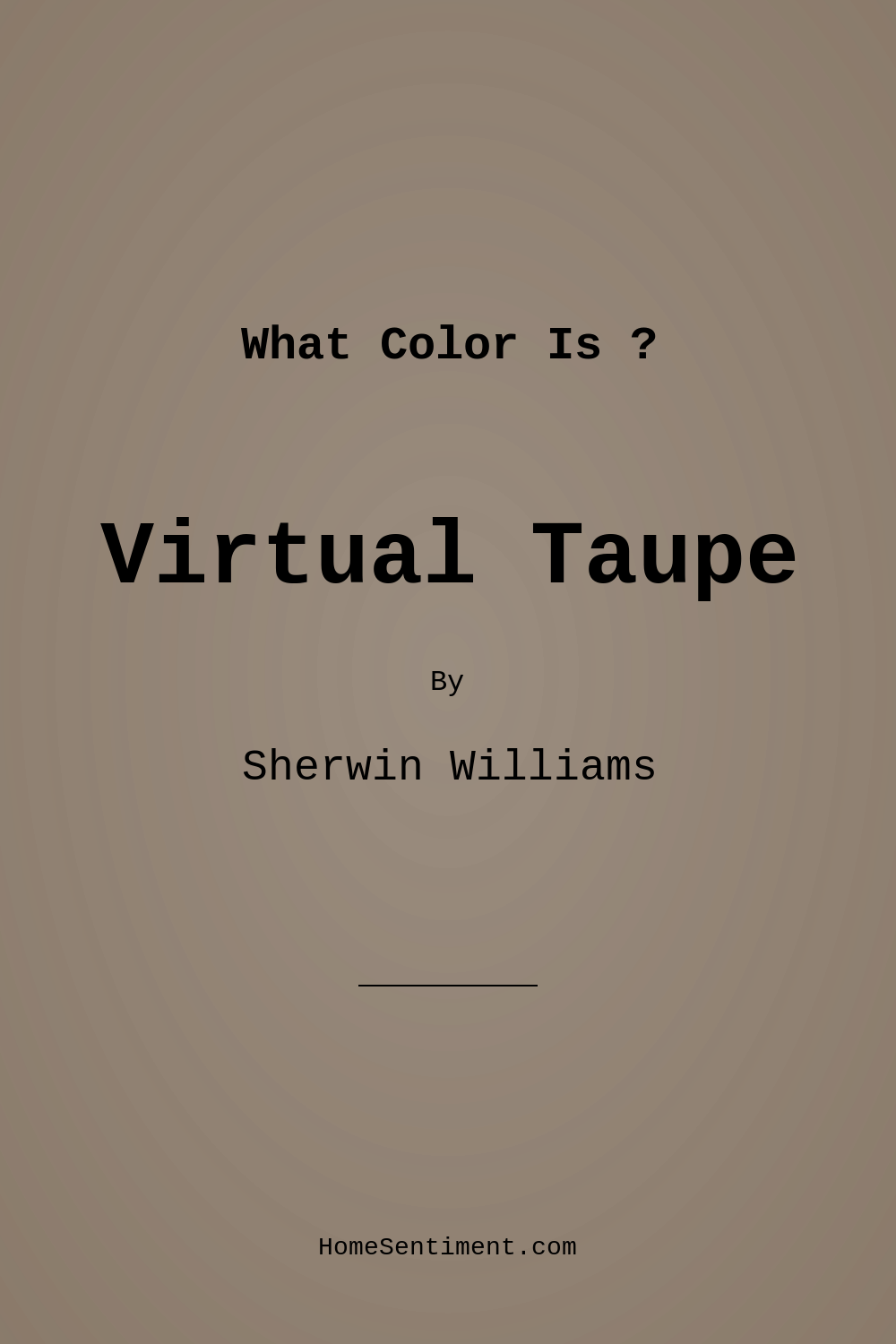 Virtual Taupe SW 7039 by Sherwin Williams