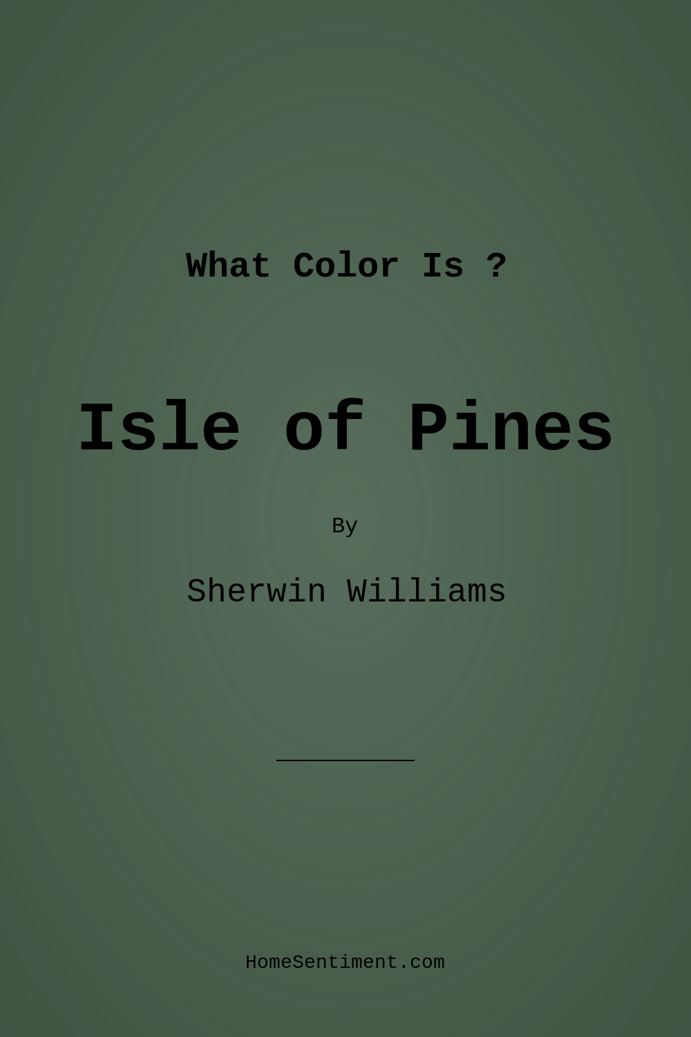 Isle of Pines SW 6461 by Sherwin Williams