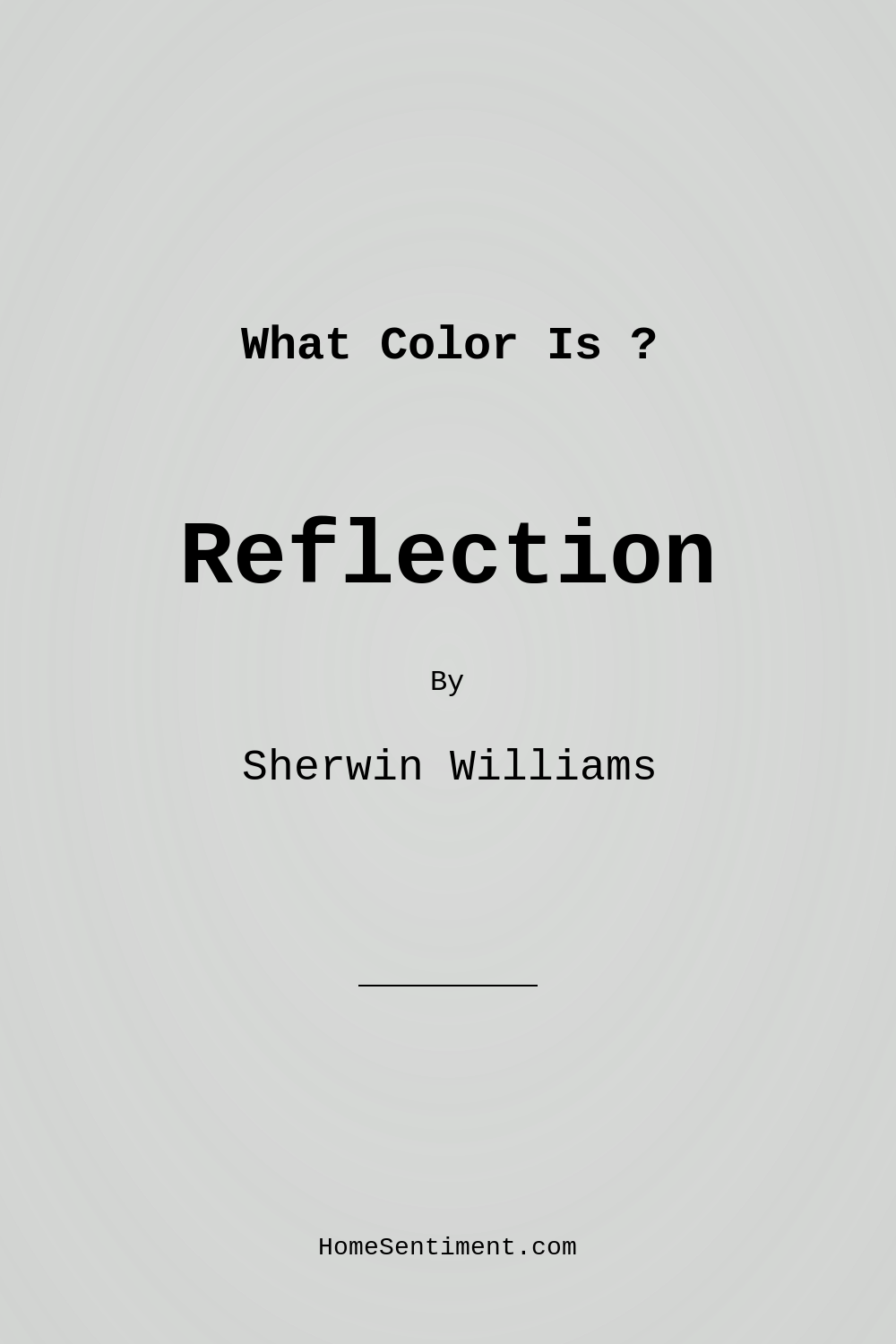 Reflection SW 7661 by Sherwin Williams