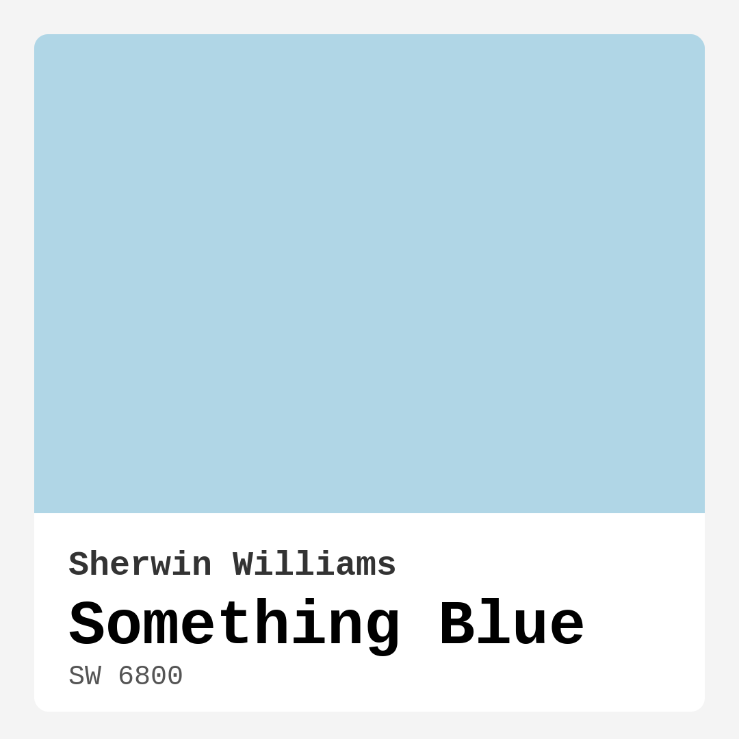 Sherwin Williams Something Blue SW 6800 Real Images