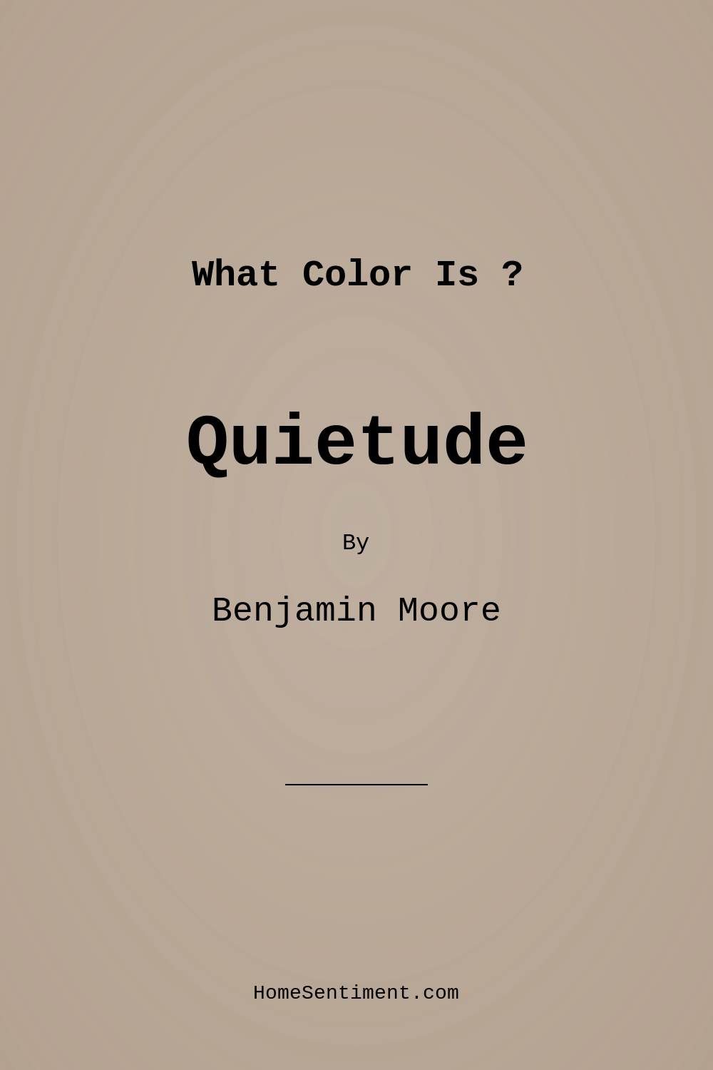 Quietude CSP-230 by Benjamin Moore