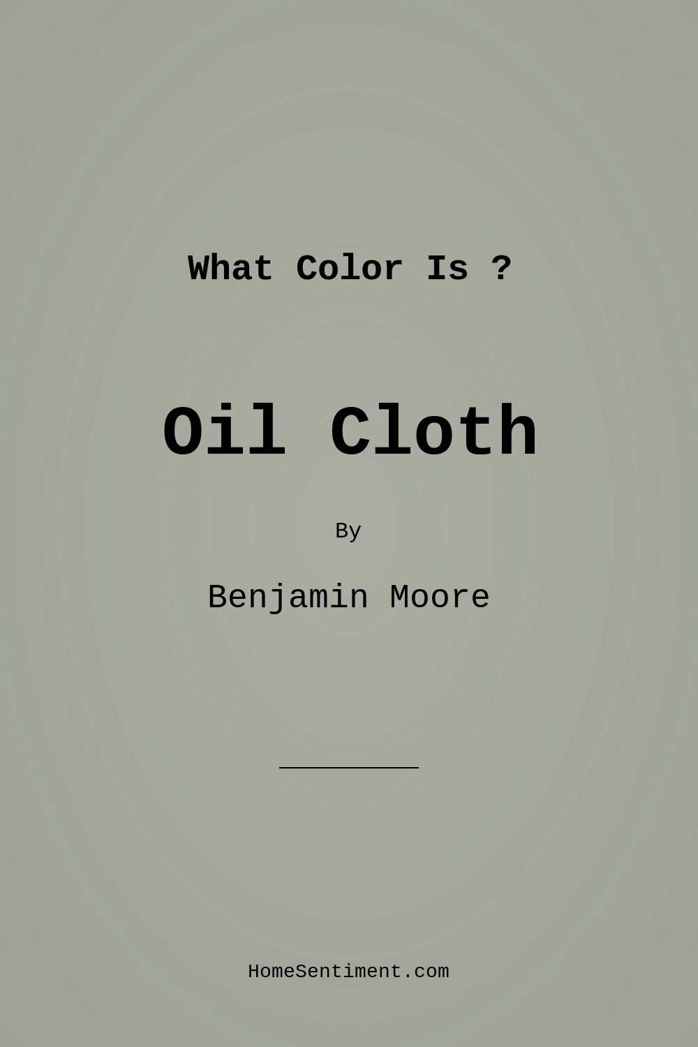 Oil Cloth CSP-760 by Benjamin Moore
