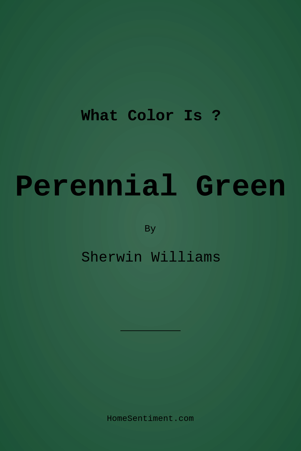 Perennial Green SW 2932 by Sherwin Williams