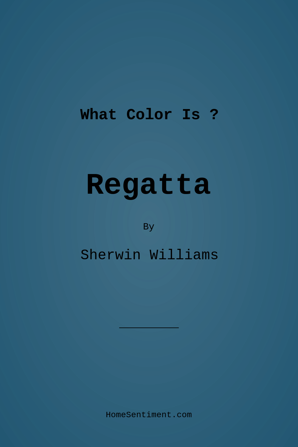 Regatta SW 6517 by Sherwin Williams