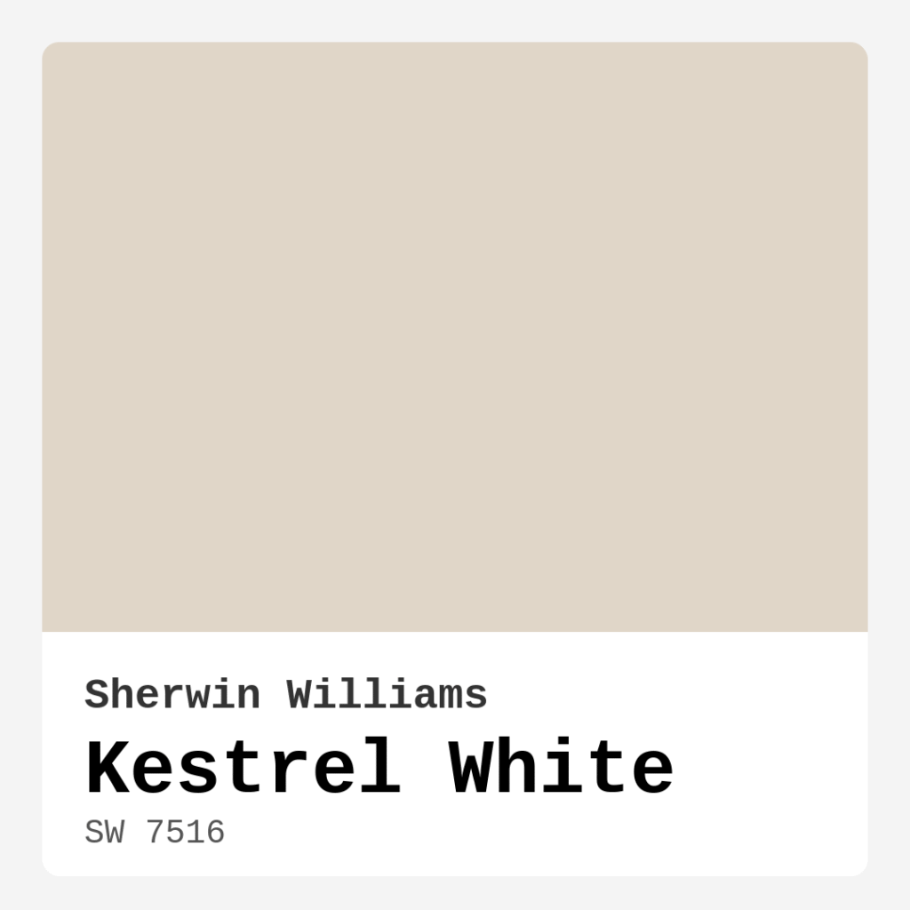 Kestrel White SW 7516 by Sherwin Williams