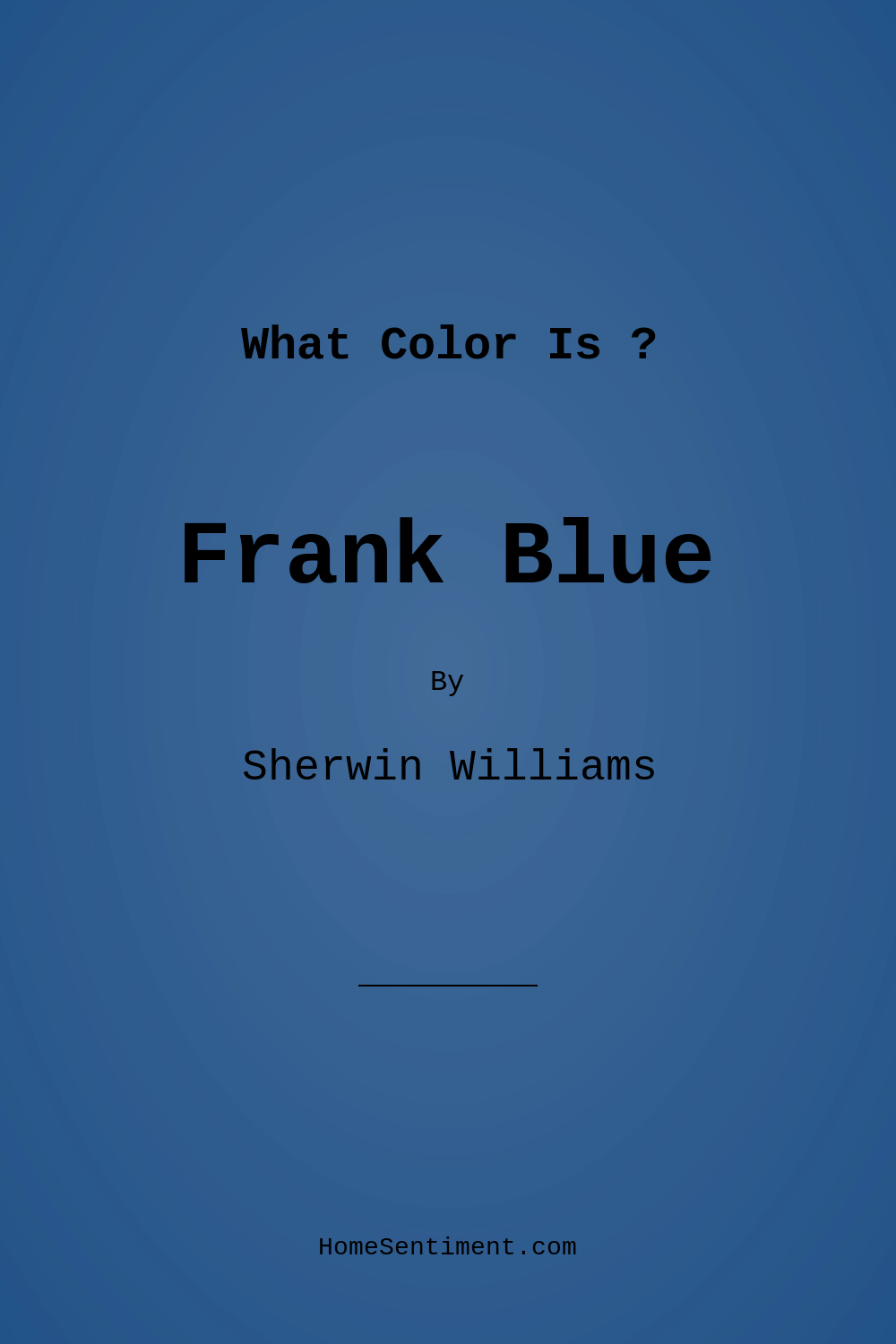 Frank Blue SW 6967 by Sherwin Williams