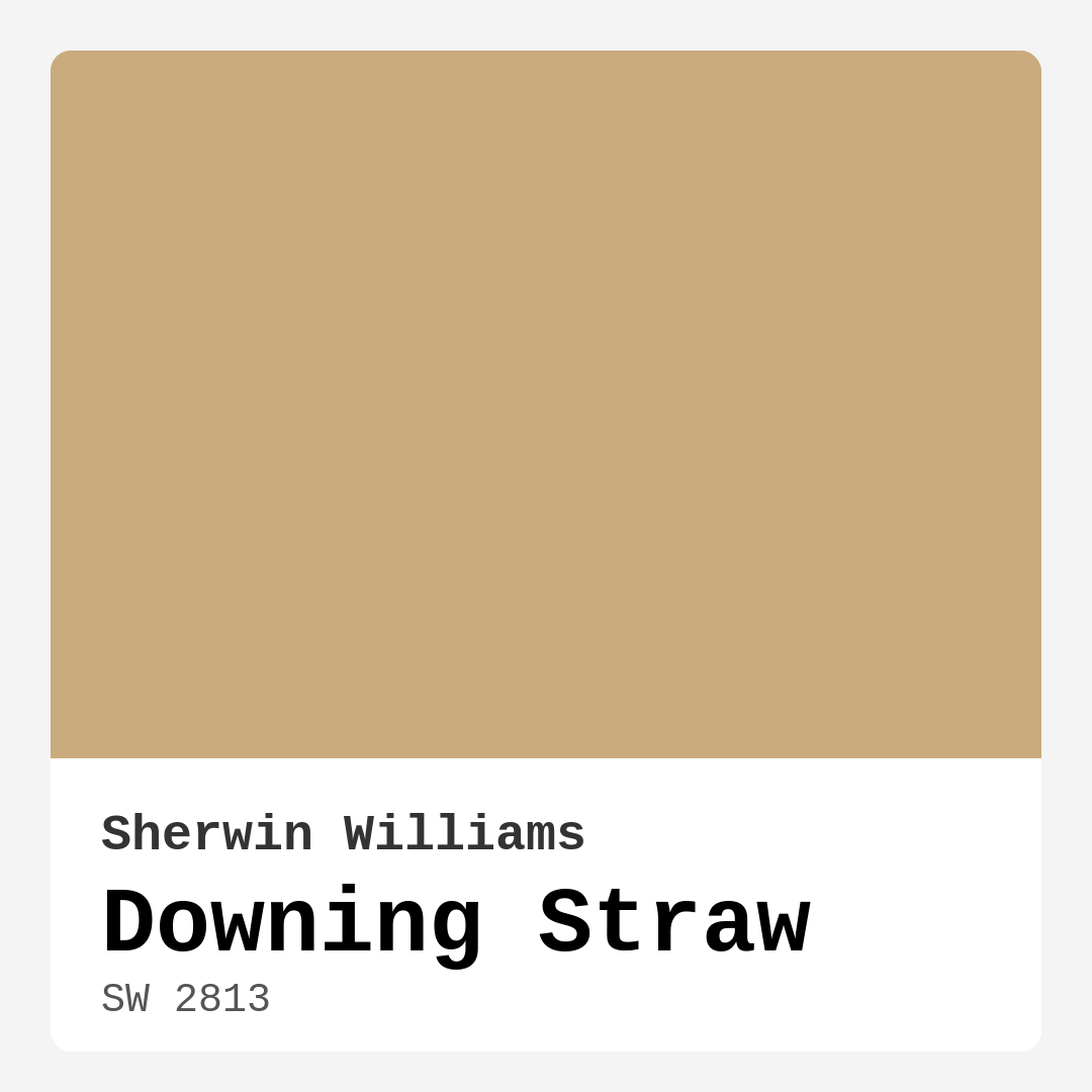Sherwin Williams Downing Straw SW 2813 Real Images