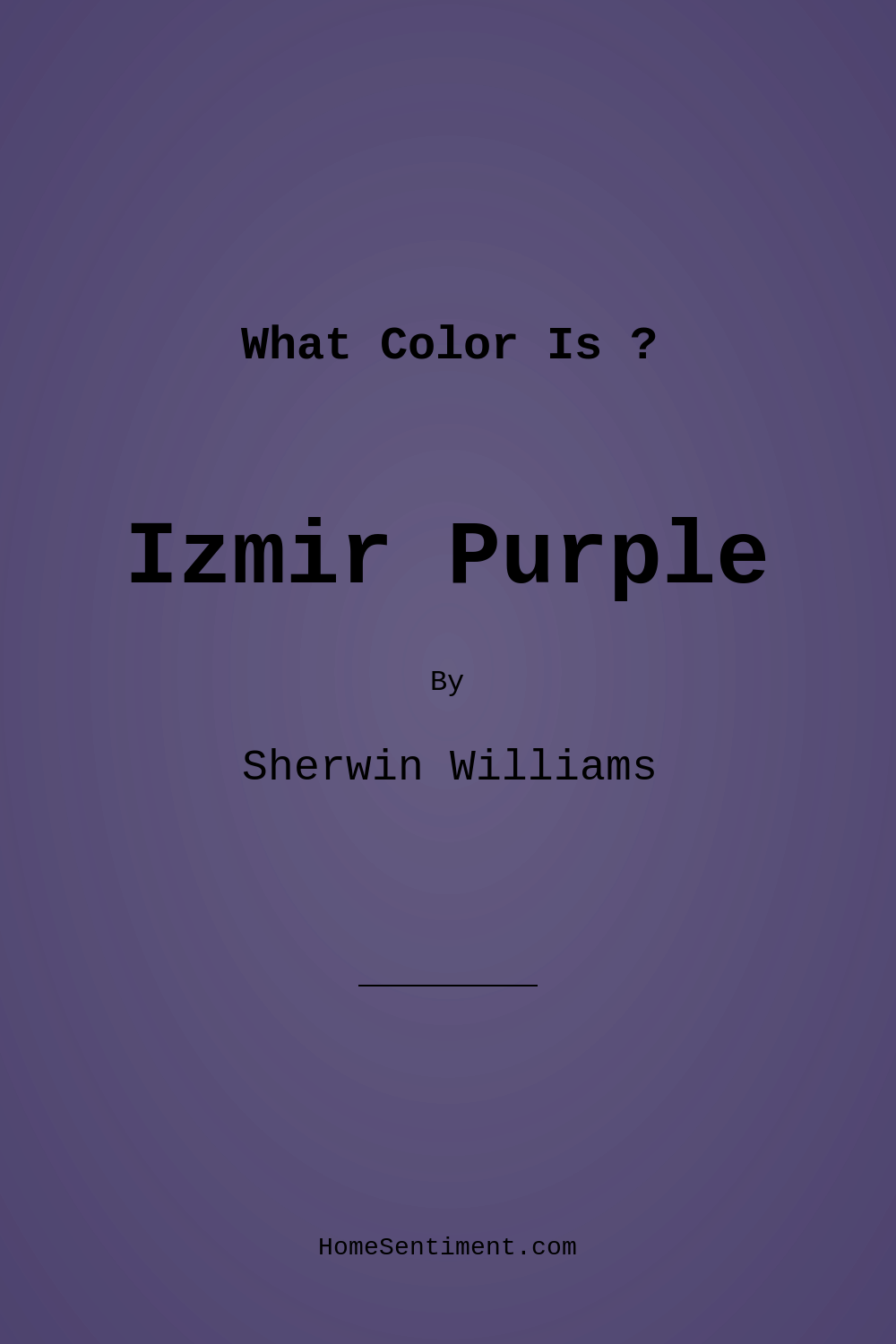 Izmir Purple SW 6825 by Sherwin Williams