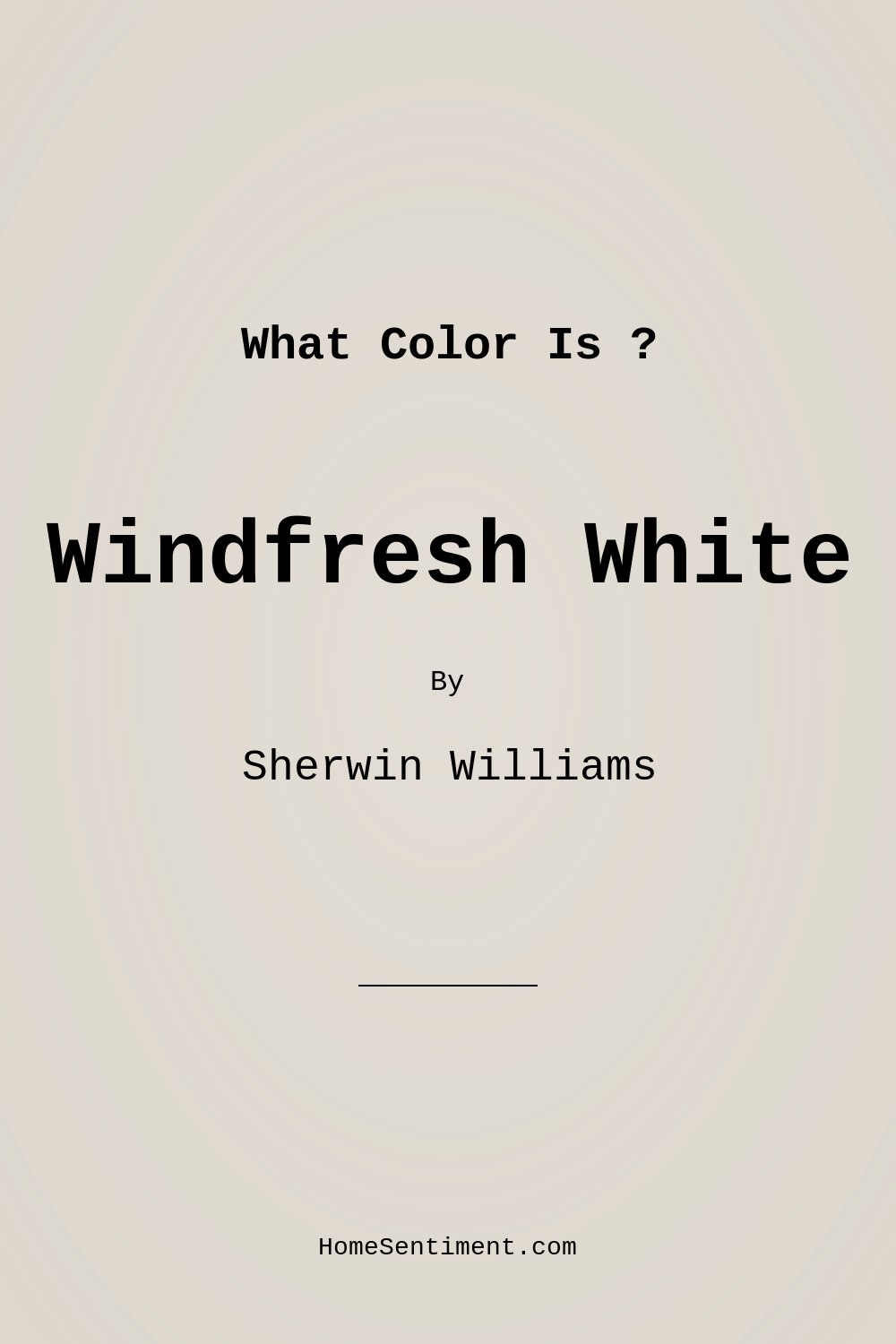Windfresh White SW 7628 by Sherwin Williams