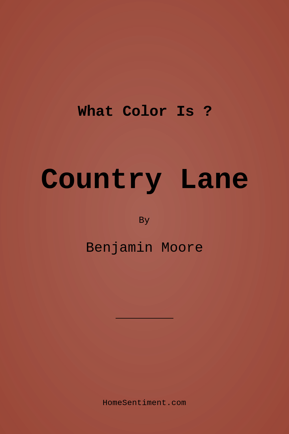 Country Lane 2088-20 by Benjamin Moore