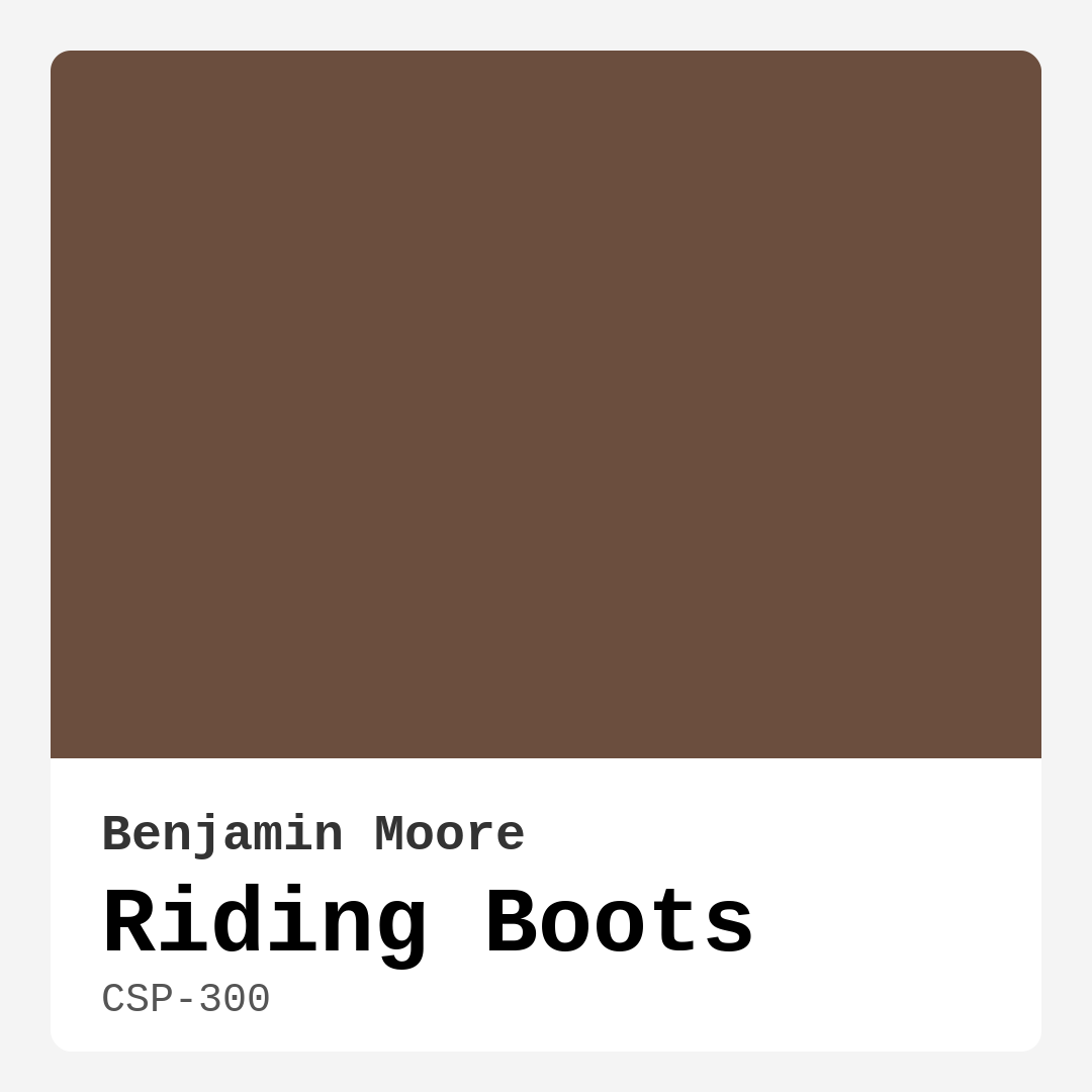 Riding Boots CSP-300 by Benjamin Moore