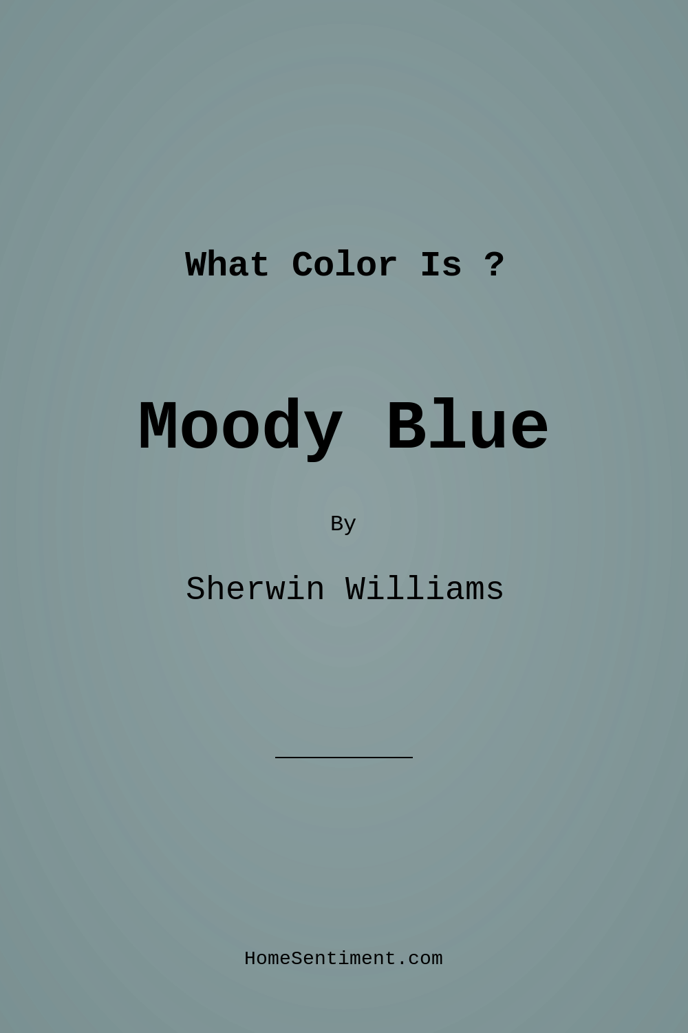 Moody Blue SW 6221 by Sherwin Williams