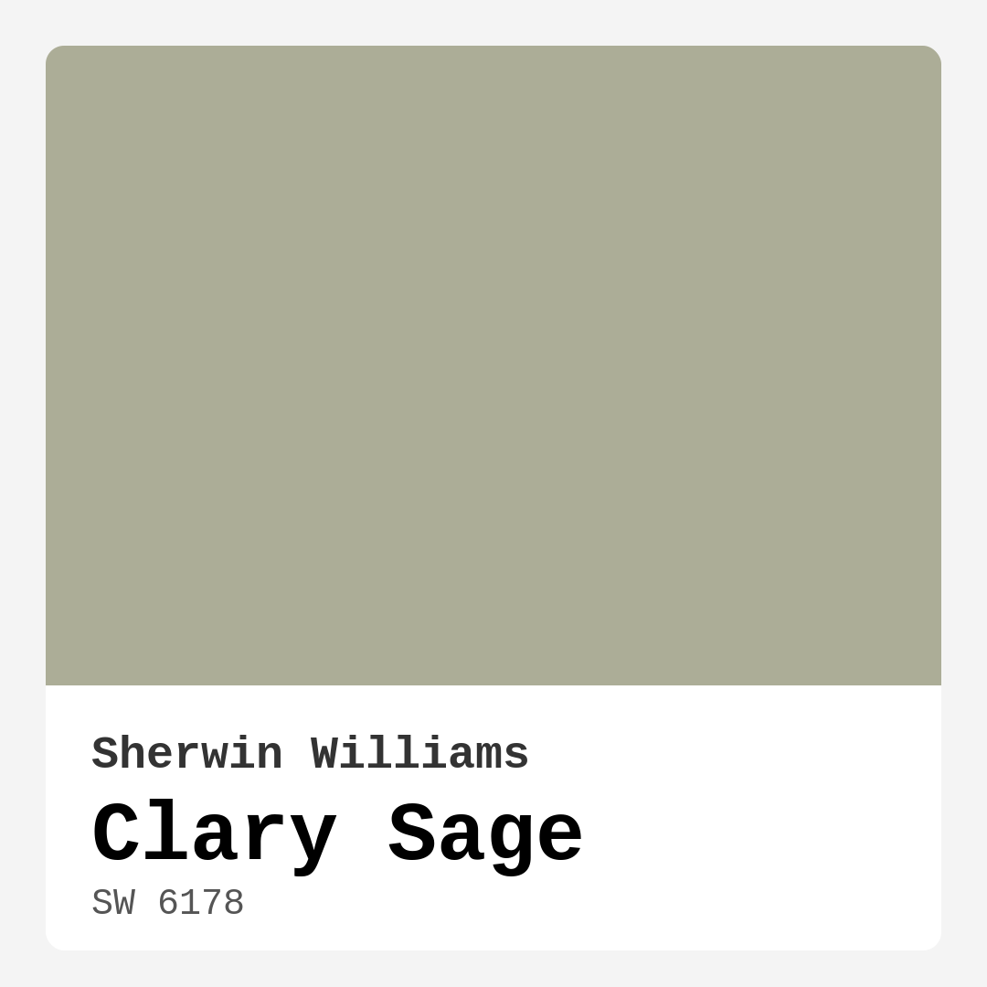 Sherwin Williams Clary Sage SW 6178 Real Images
