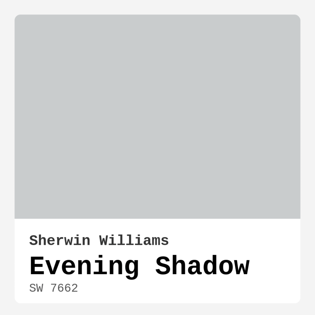 Evening Shadow SW 7662 by Sherwin Williams | Paint Reviews, Hues ...