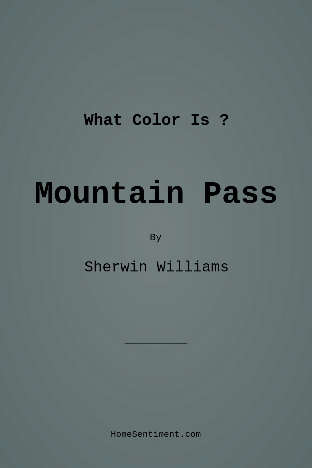 Mountain Pass SW 9655 by Sherwin Williams