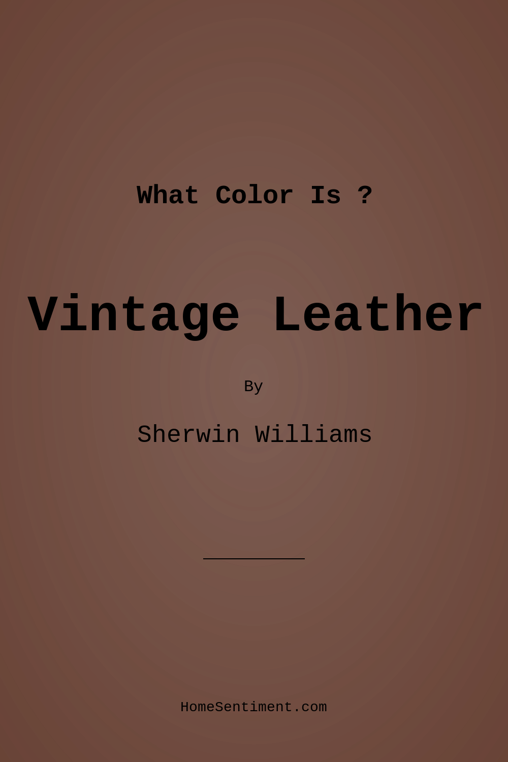 Vintage Leather SW 6062 by Sherwin Williams