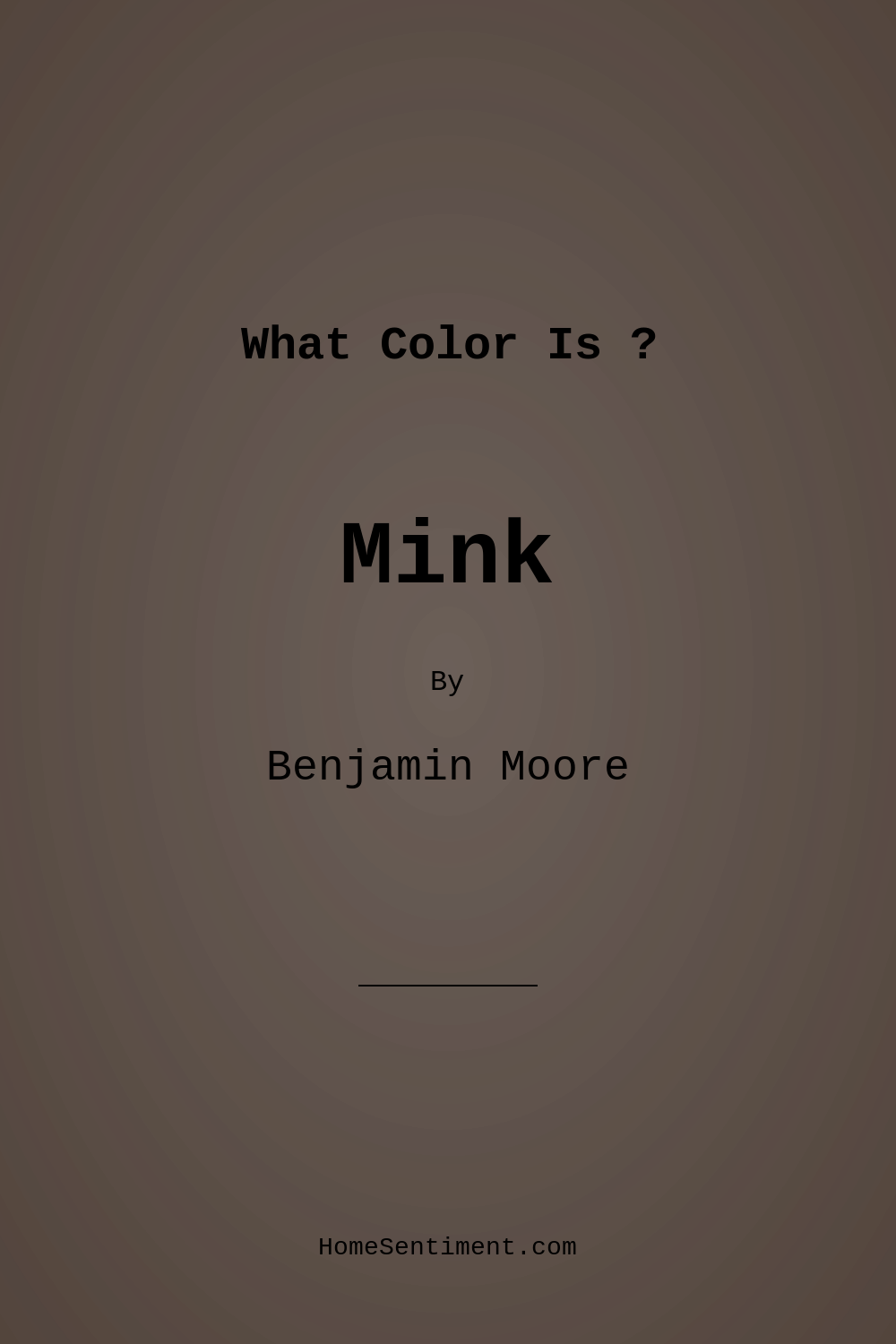 Mink 2112-10 by Benjamin Moore