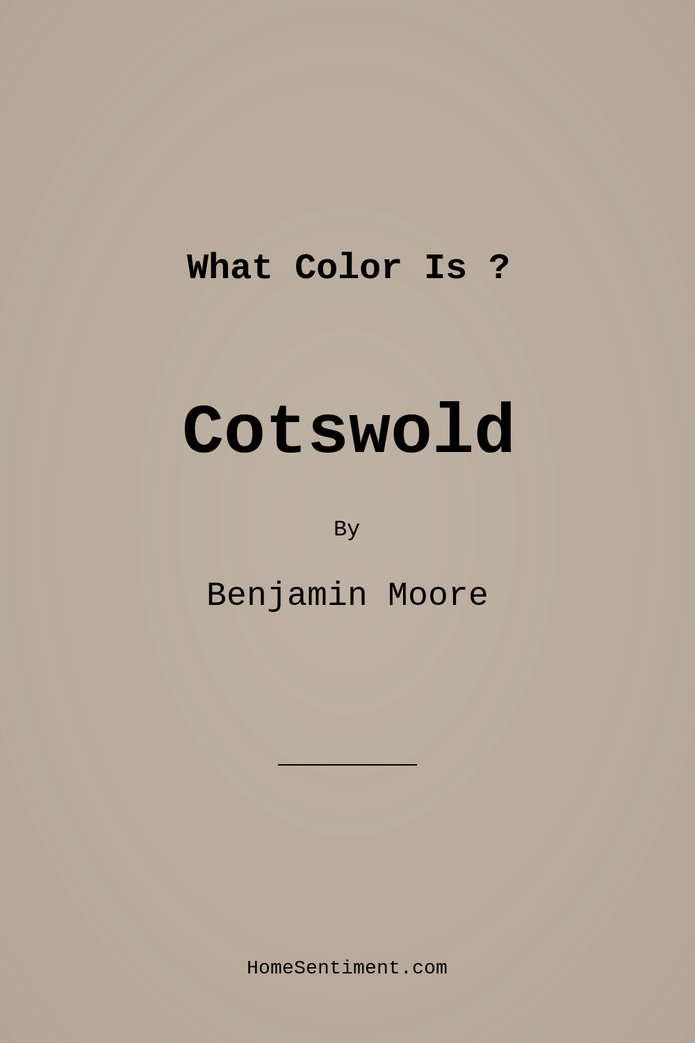 Cotswold AF-150 by Benjamin Moore