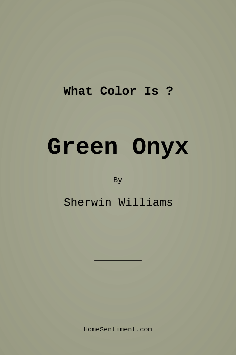 Green Onyx SW 9128 by Sherwin Williams