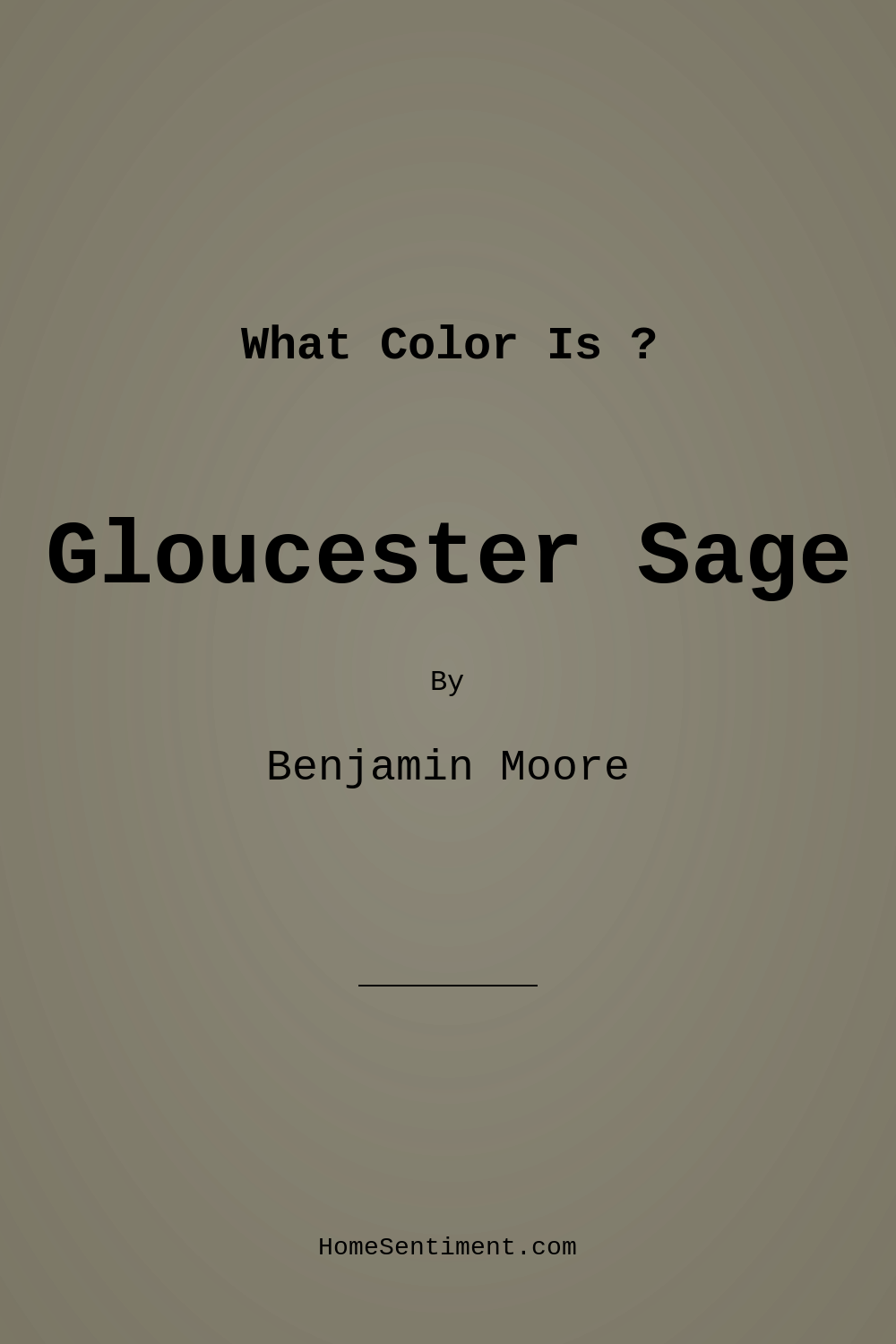 Gloucester Sage HC-100 by Benjamin Moore