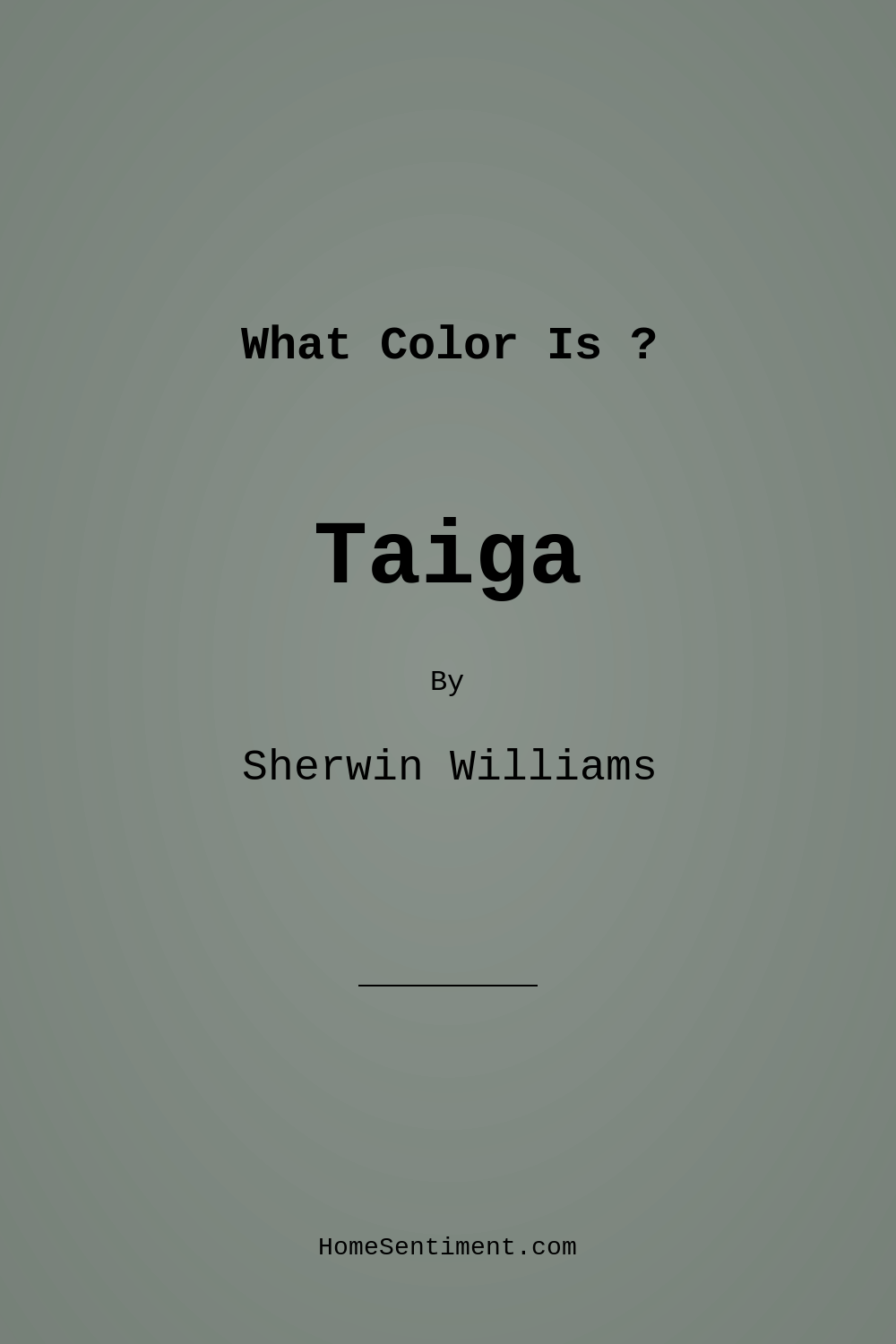 Taiga SW 9654 by Sherwin Williams