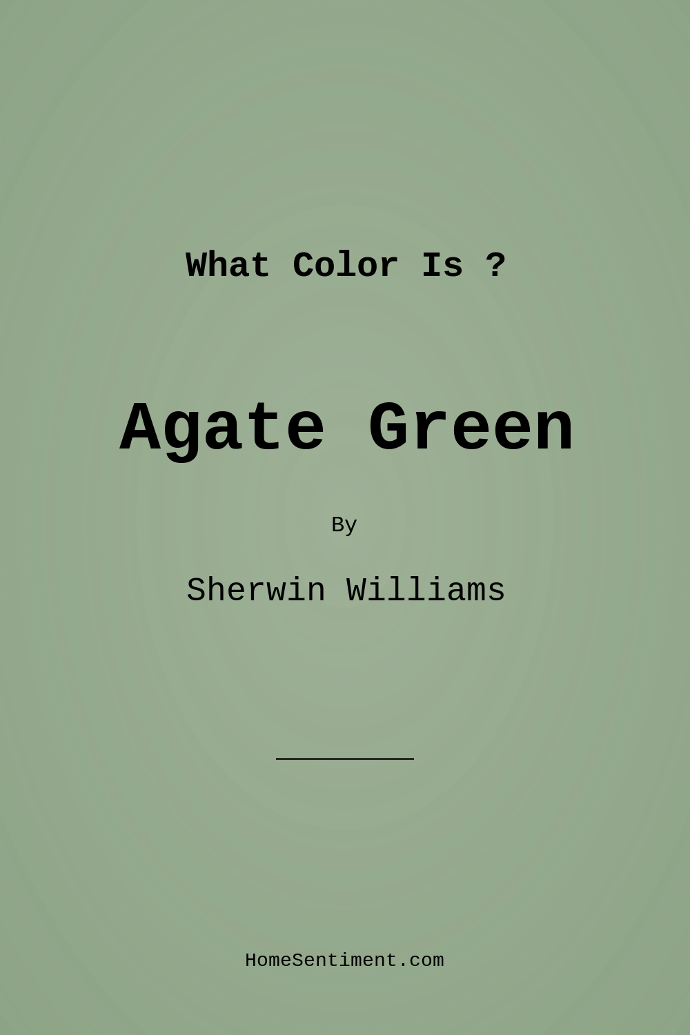 Agate Green SW 7742 by Sherwin Williams