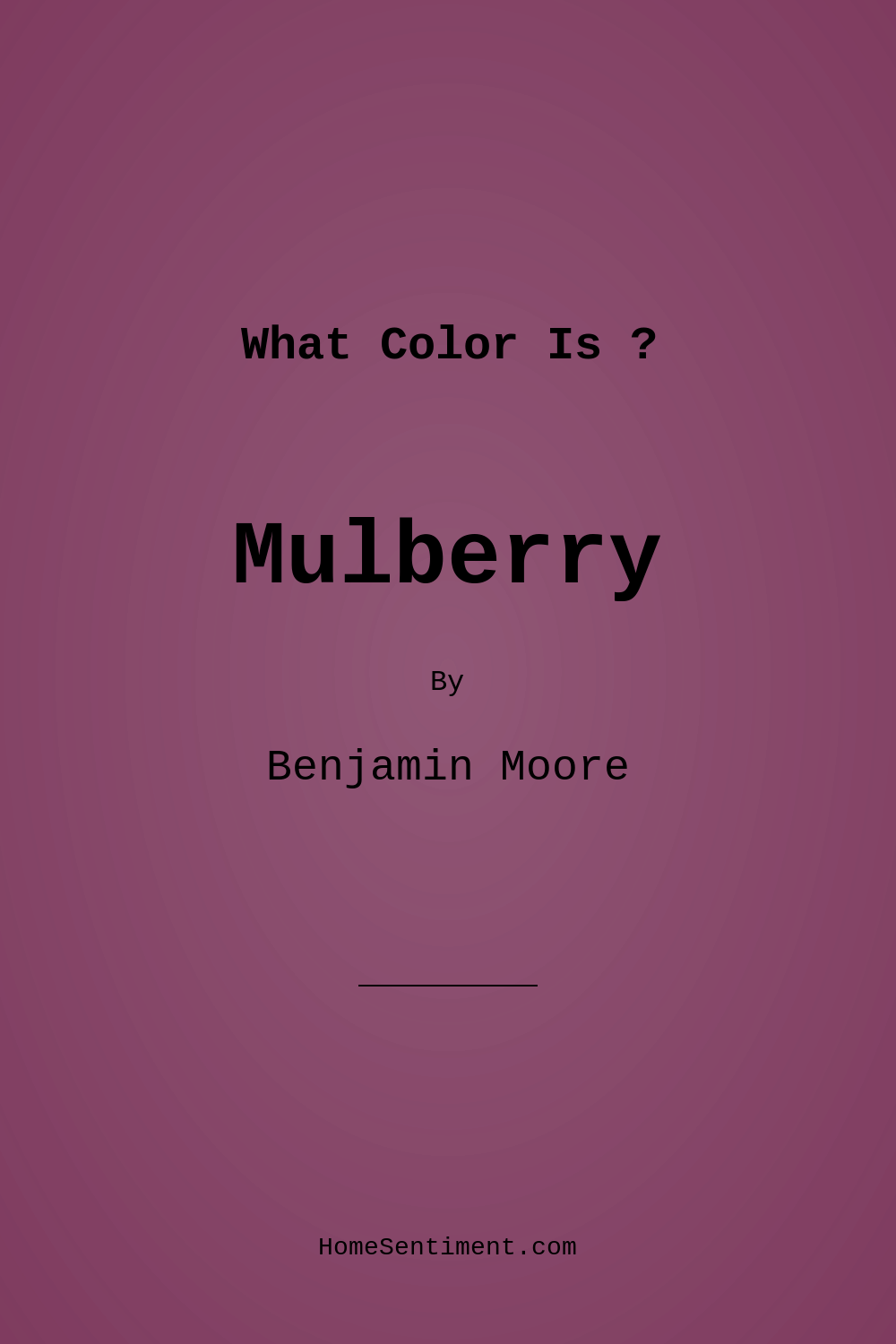 Mulberry 2075-20 by Benjamin Moore