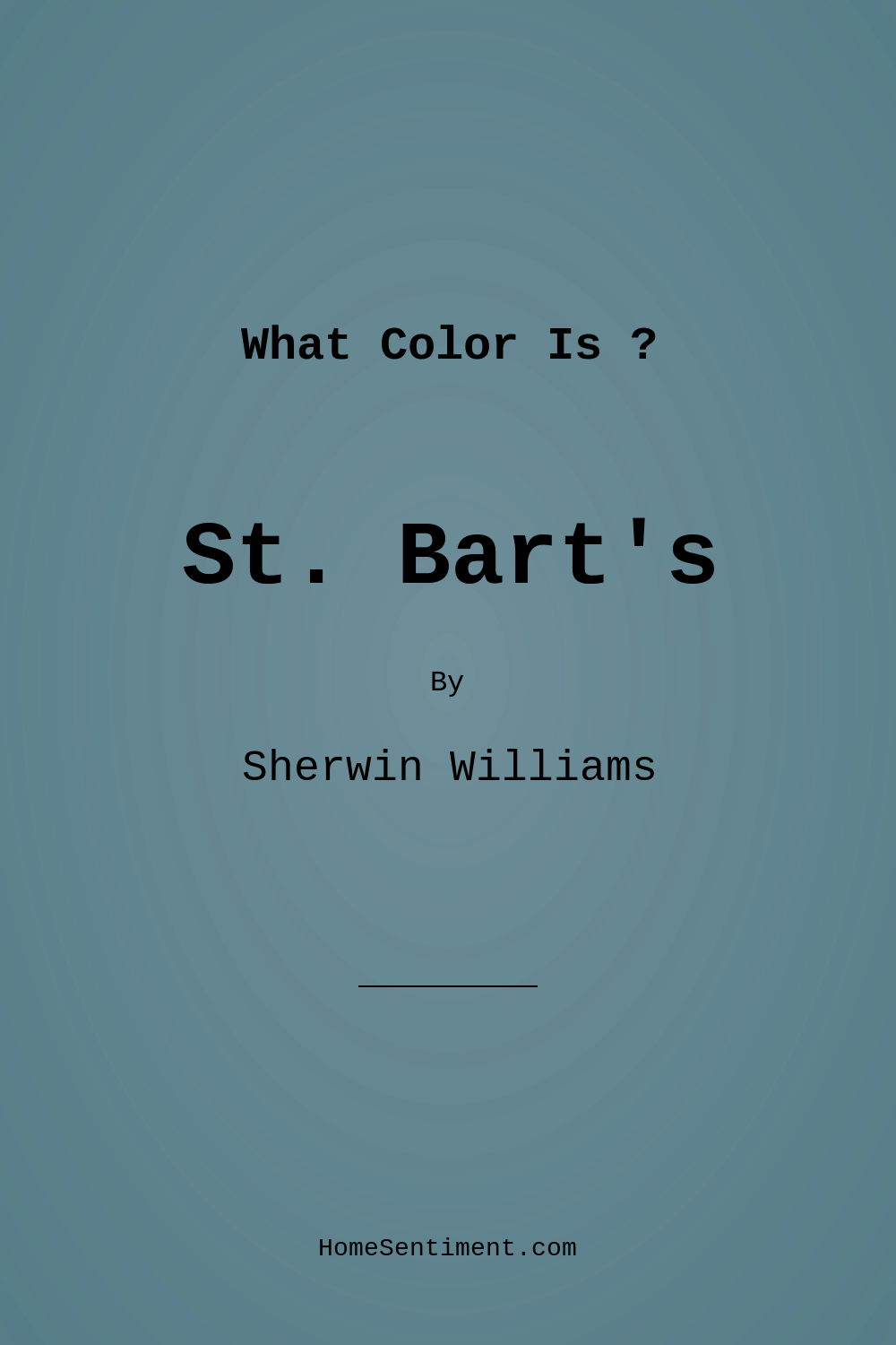 St. Bart’s SW 7614 by Sherwin Williams