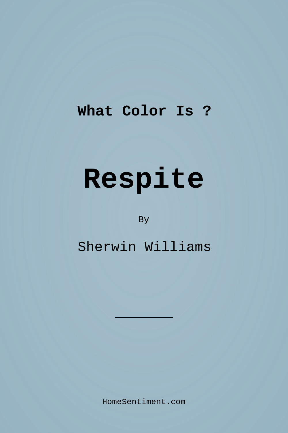 Respite SW 6514 by Sherwin Williams