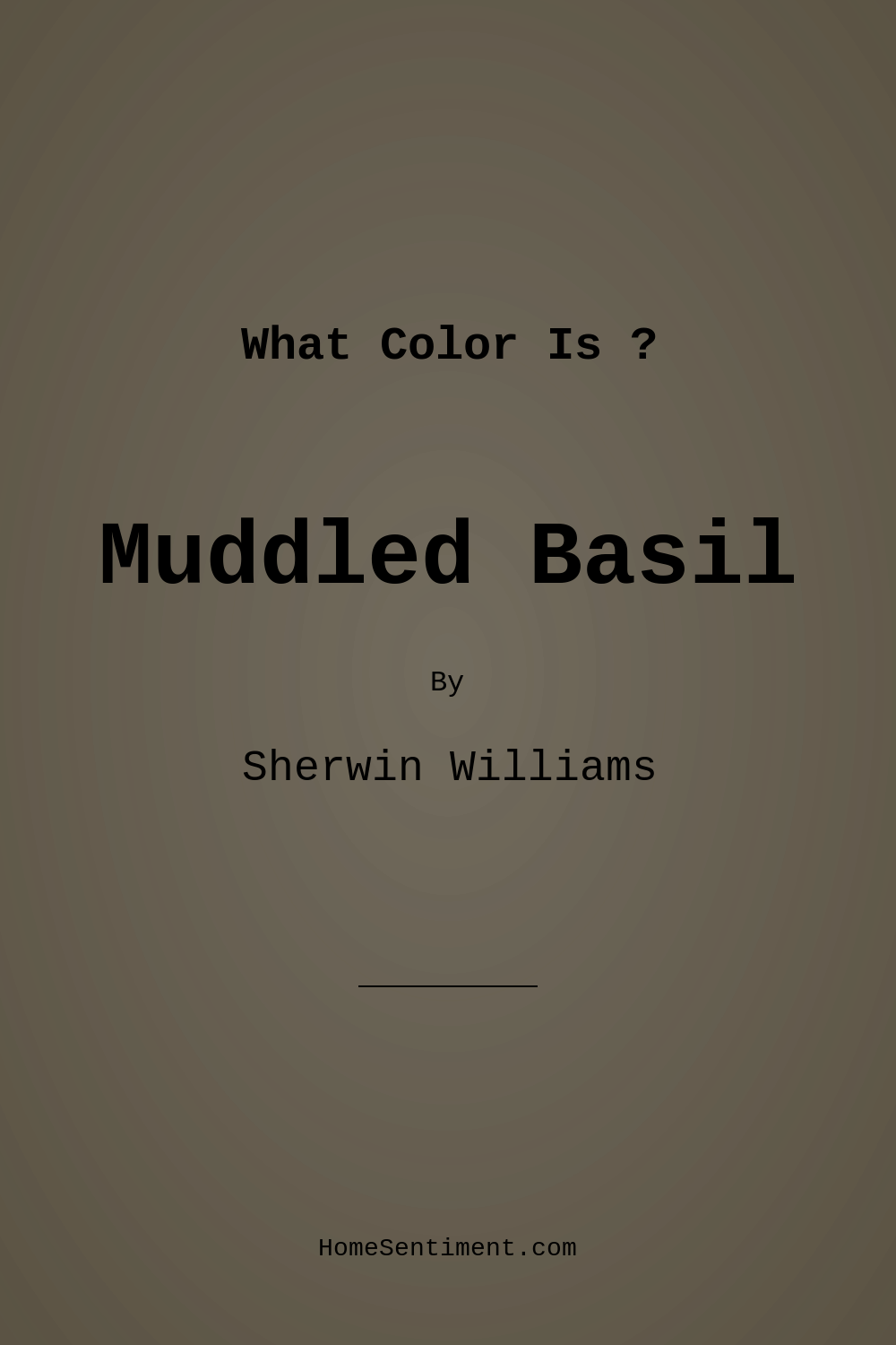 Muddled Basil SW 7745 by Sherwin Williams