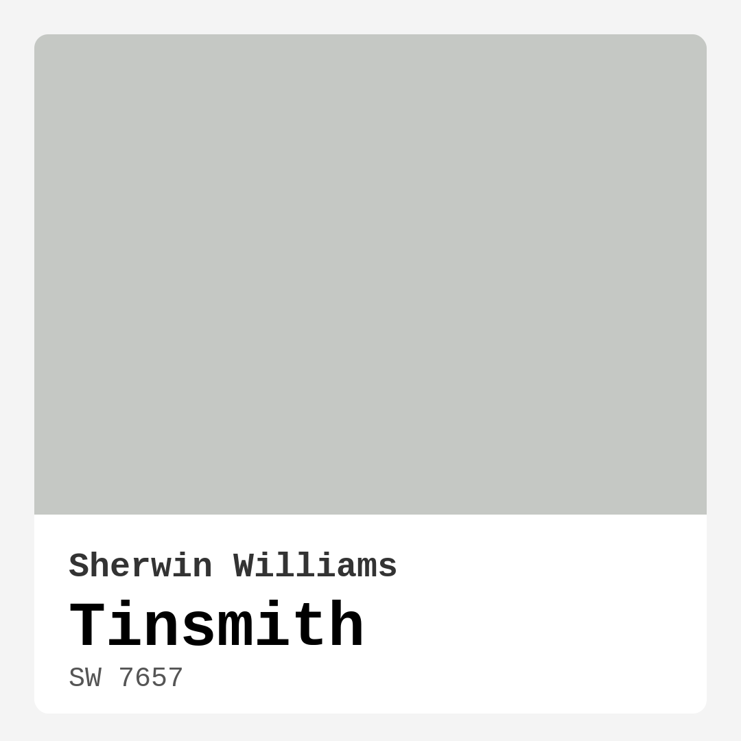 Tinsmith SW 7657 by Sherwin Williams