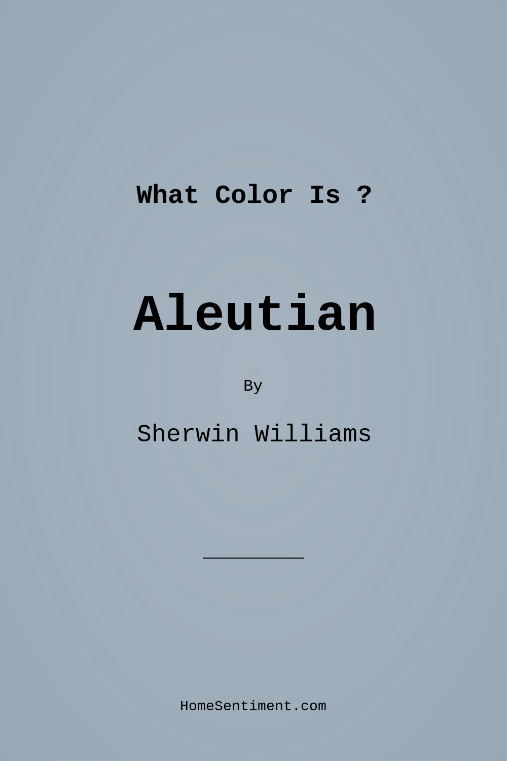 Aleutian SW 6241 by Sherwin Williams