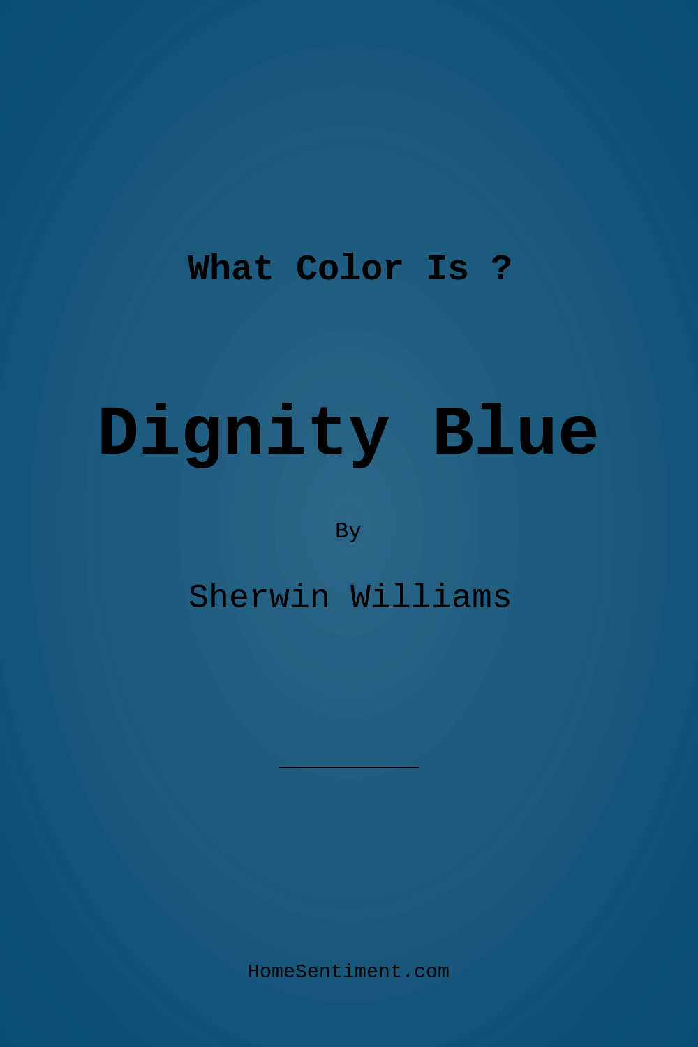 Dignity Blue SW 6804 by Sherwin Williams