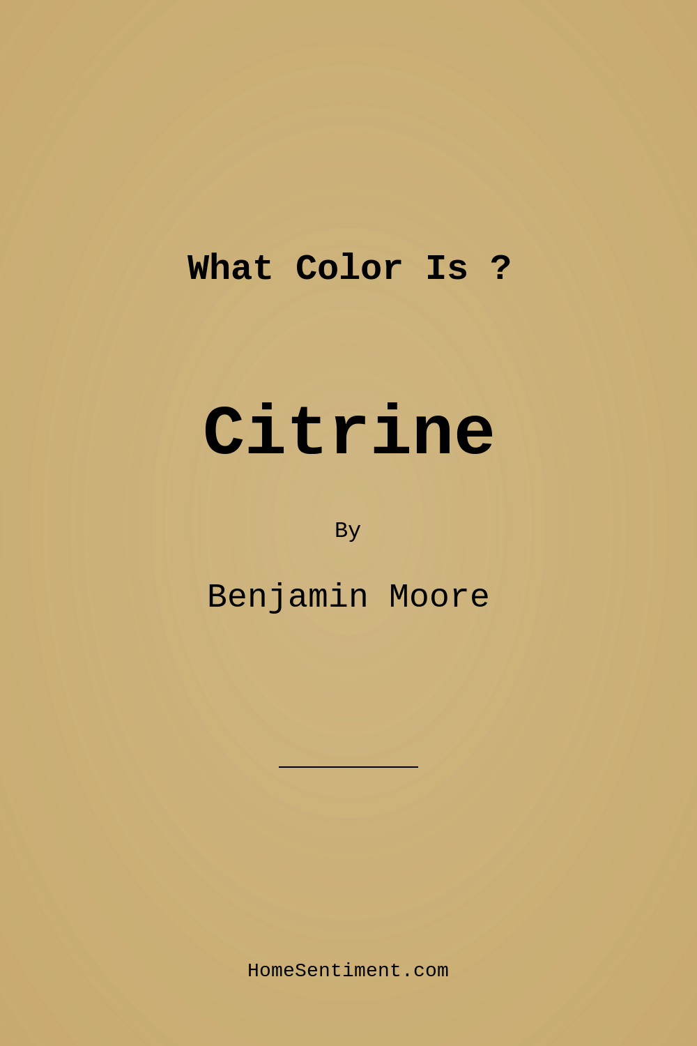 Citrine AF-370 by Benjamin Moore