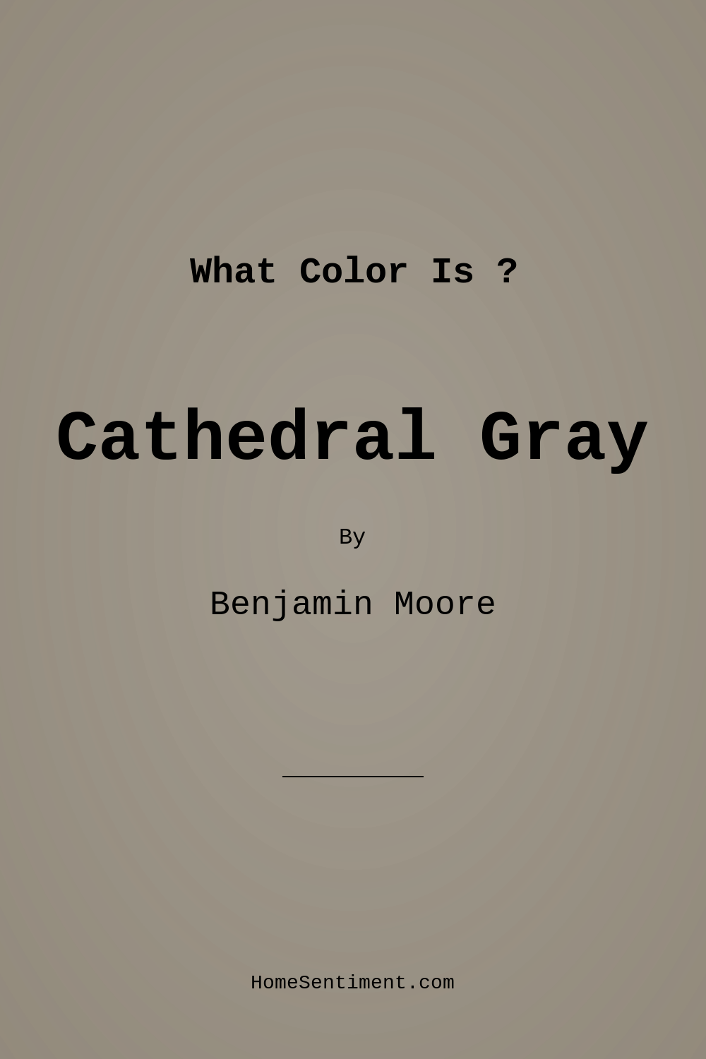 Cathedral Gray CSP-205 by Benjamin Moore