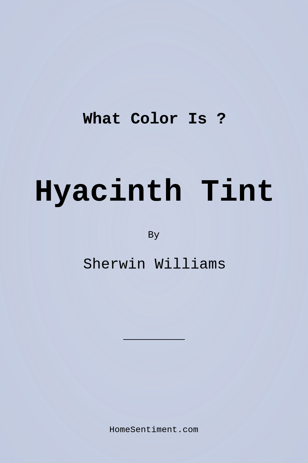 Hyacinth Tint SW 6968 by Sherwin Williams