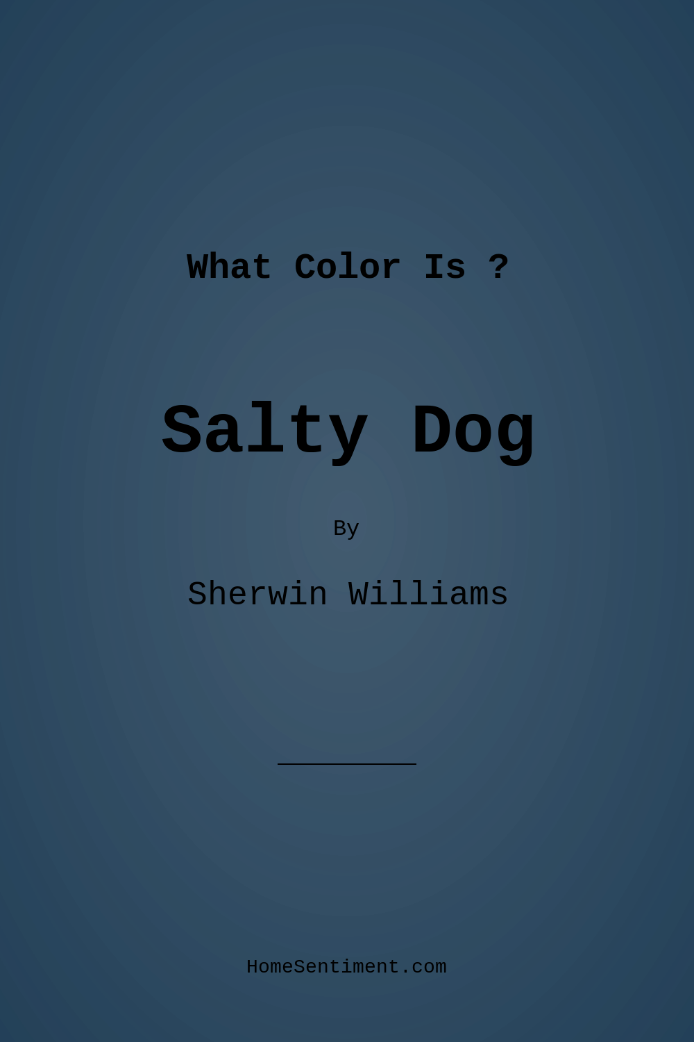 Salty Dog SW 9177 by Sherwin Williams