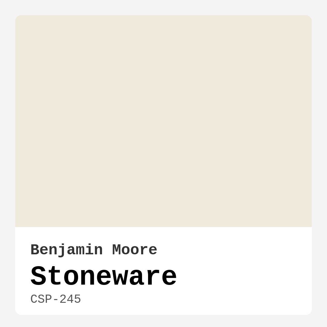 Benjamin Moore Stoneware CSP-245 Real Images