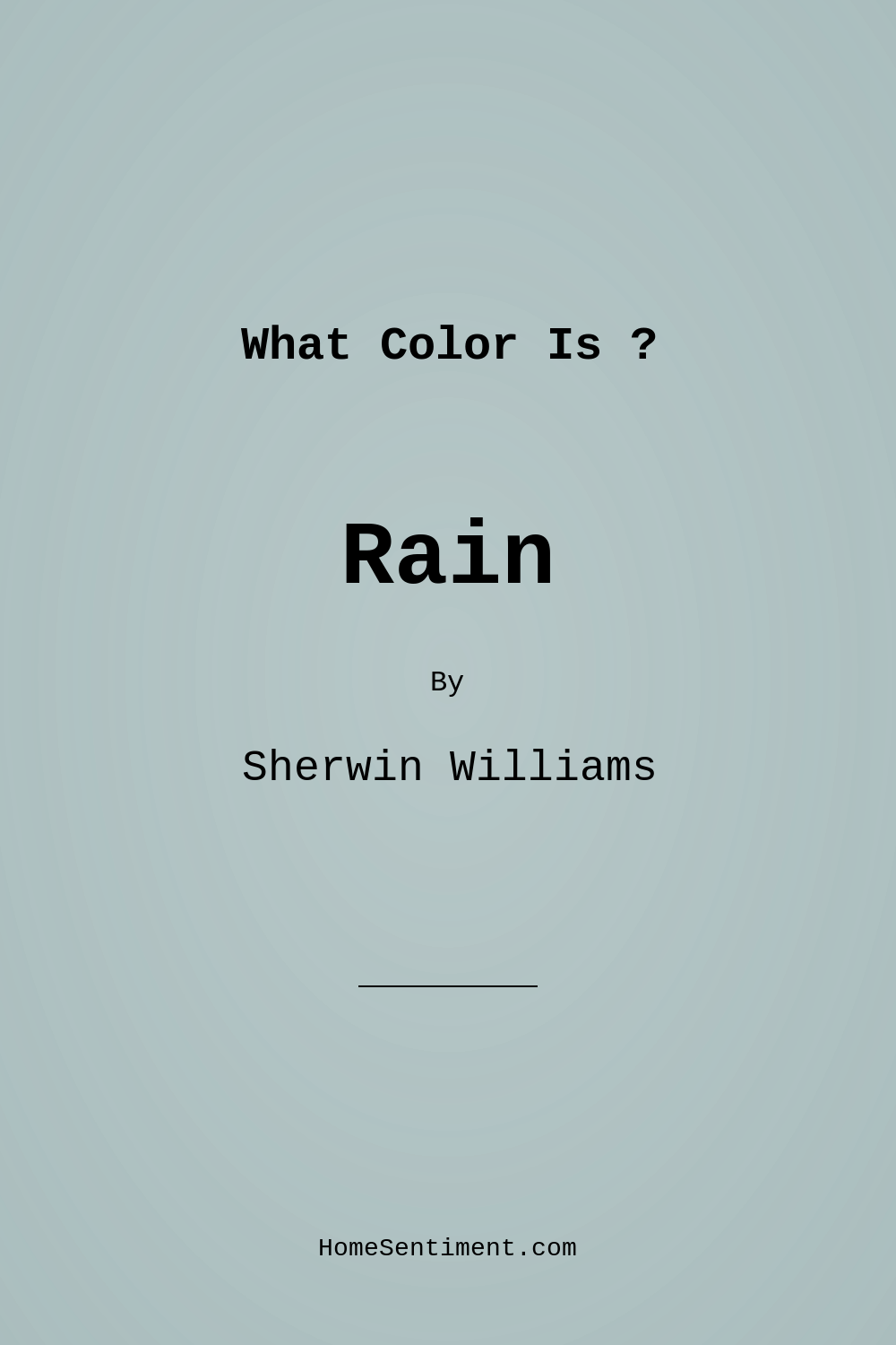Rain SW 6219 by Sherwin Williams