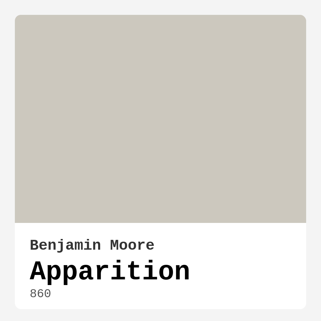 Apparition 860 by Benjamin Moore