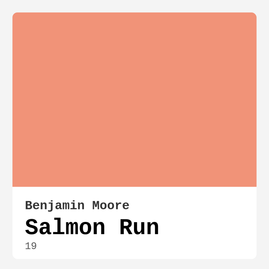Salmon Run 19 by Benjamin Moore